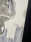 Animation Art Sketch Signed Autograph Convention Art Comics Captain America Mt