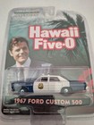 Greenlight Hollywood Hawaii Five-0 1967 Ford Custom 500 Honolulu Police Car 1 64
