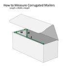 White Corrugated Mailers Many Sizes 50 Shipping Packing Boxes Mailers