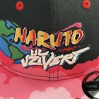 Naruto X Uzi Vert Headgear Classics Hgc Fitted Hat Black Pink Size 7 7 8 New
