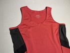 Kerrits Shirt Women   s Medium Orange Tank Tech Top 1 4 Zipper Pullover Nylon