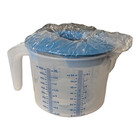 New  Tupperware Mix N Store 8 Cup Measuring Bowl Storage W  Blue Lid