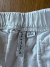 Janie And Jack Boys 6 White Linen Blend Pull On Pants