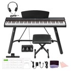 88 Key Semi-weighted Keyboard Digital Electric Piano With U Stand  Bench 3 Pedal