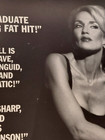 Jerry Hall In The Graduate Comedy Theater Broadway Window Card Poster 14  X 22 