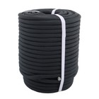 1 2  X 150  Black 48 Strand Braided Rope Bull Rope For Tree Work sailing 6500lbs