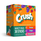 3 Variety Pack Crush  30 Packets Per Box  Sugar Free  Drink Mix W strawberry