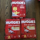 Huggies Little Snugglers Baby Diapers Size 3  16-28 Lbs  3pcks  26 - 78 Count  