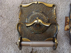 Vintage 1971 Amerock Carriage House  Toilet Paper Roll Holder   Soap Dish