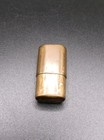 Guc Pure Brass Wwii Rare Snuff hiding Bottle  