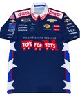 2025 Rcr Austin Dillon Toys For Tots Marine Military Nascar Cup Pit Crew Shirt