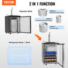 Vevor Beer Kegerator Draft Beer Dispenser Full Size Keg Refrigerator Single Tap