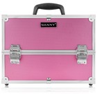 Shany Essential Pro Makeup Train Case Jewelry Storage With Locks New 