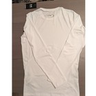Nwt Under Armour Men s Medium Heatgear Long Sleeve Compression Shirt White