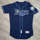 Adam Moore Tampa Bay Rays Game Worn Jersey Authentic Team Issue Mlb Holo
