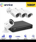 Annke H 265  8ch 5mp Dvr 2mp Wired Security Camera System  4x2mp Camera