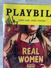 Real Women Have Curves Musical Cast Signed Playbill 2025 Broadway Nyc
