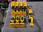 Cat Caterpillar Construction Vehicle Toy Lot Plastic Dump Truck Loader Dozer 13 