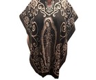 Virgen De Guadalupe Religious Poncho Sarape Jorongo Handmade Mexican Wool