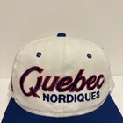 Vintage Quebec Nordiques Snapback Hat Sport Specialties Nhl White