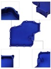 New Blue Oil Pan W  Pick Up Low Profile For 1999-2011 Suzuki Gsxr 1300 Hayabusa