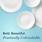 New Corelle- Winter Frost White  Round 12-piece Dinnerware Set  Home Kitchen