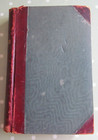 Vintage Antique Ledger   Account Book By J Evershed   Co Hb Leather Spine Unused