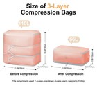 Comforter Storage Bag - Large Capacity Blanket Storage Bags 3-layer Ultra Spa   