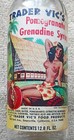 Vintage 1946 Trader Vic s Pomegranate Grenadine Syrup Bottle Old Topless Version