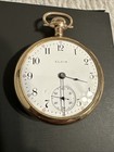 Vintage 1908 Elgin Pocket Watch 17 Jewels Size 18s Model 5 - Running Gf