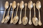 Gorham Chantilly Sterling Silver Teaspoon s  5 3 4  186 Grams Set Of 9