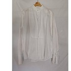 Giorgio Armani Tuxedo Shirt Le Collezioni Bib Front Formal Vintage White 16 1 2