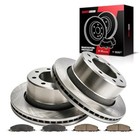  Rear Brake Pads And Rotors Kit - Brake Rotors Ceramic Brake Rear-53056 D1400