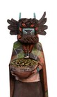 Hopi Pueblo Kachina Crow Mother Doll By Watson Namoki   Late 20th Century