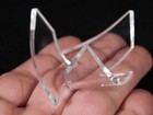 Display Stand Three Post Twist Design Clear Lucite Small Size 921
