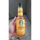 Starbucks Vanilla Flavored Syrup Beverage For Mix Drinks Enhance Taste 375ml 