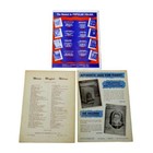 Sheet Music Sinatra 1940s Frank Let It Snow   Dream   Five Minutes More Vintage
