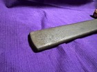 Original Antique Edo Period Japanese Samurai Tessen Iron War Fan Hidden Arms
