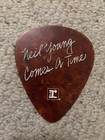 Neil Young Comes A Time Rare Big Guitar Pick  bought From Concert In 80s 