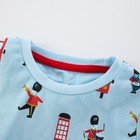 Summer Kids Boys T-shirt Top Shorts Toddler London Holiday Outfits Set Clothes