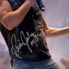 Ac dc Autographed Brian Johnson Photo