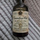 Vintage Canadian Club 1 10 Pint Miniature Empty Whiskey Bottle