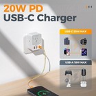 3 Outlet Extender Surge Protector Wall Charger Fast Charging Wall Adapter Tap   