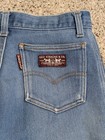 Vintage Maroon Tab 1960 s Big E Women s Levi s Jeans - Bell Bottoms 24x31