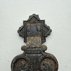 Genuine  Vintage Eastlake Style Cast-iron Door Knocker--not A Reproduction