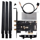 Desk Pc Wifi Adapter For Bcm94360csax 4331csa Apple Wlan Card To Pci-e Antenna