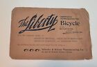 2-sided Hand Bill For  the Liberty  Bicycle On One Side  Columbia Bicycle Back 