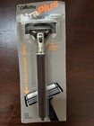 3 Vintage 1985 Brand New Gillette Atra Plus Metal Razor Pivoting Head Made In Us