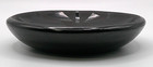 Vintage Santa Clara Pueblo Flora Naranjo Black On Black Small Dish Signed