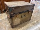 Ww Ii Army Officer s Mess Kit  Rare Military W Enamelwear Plates Coffee Pot Etc